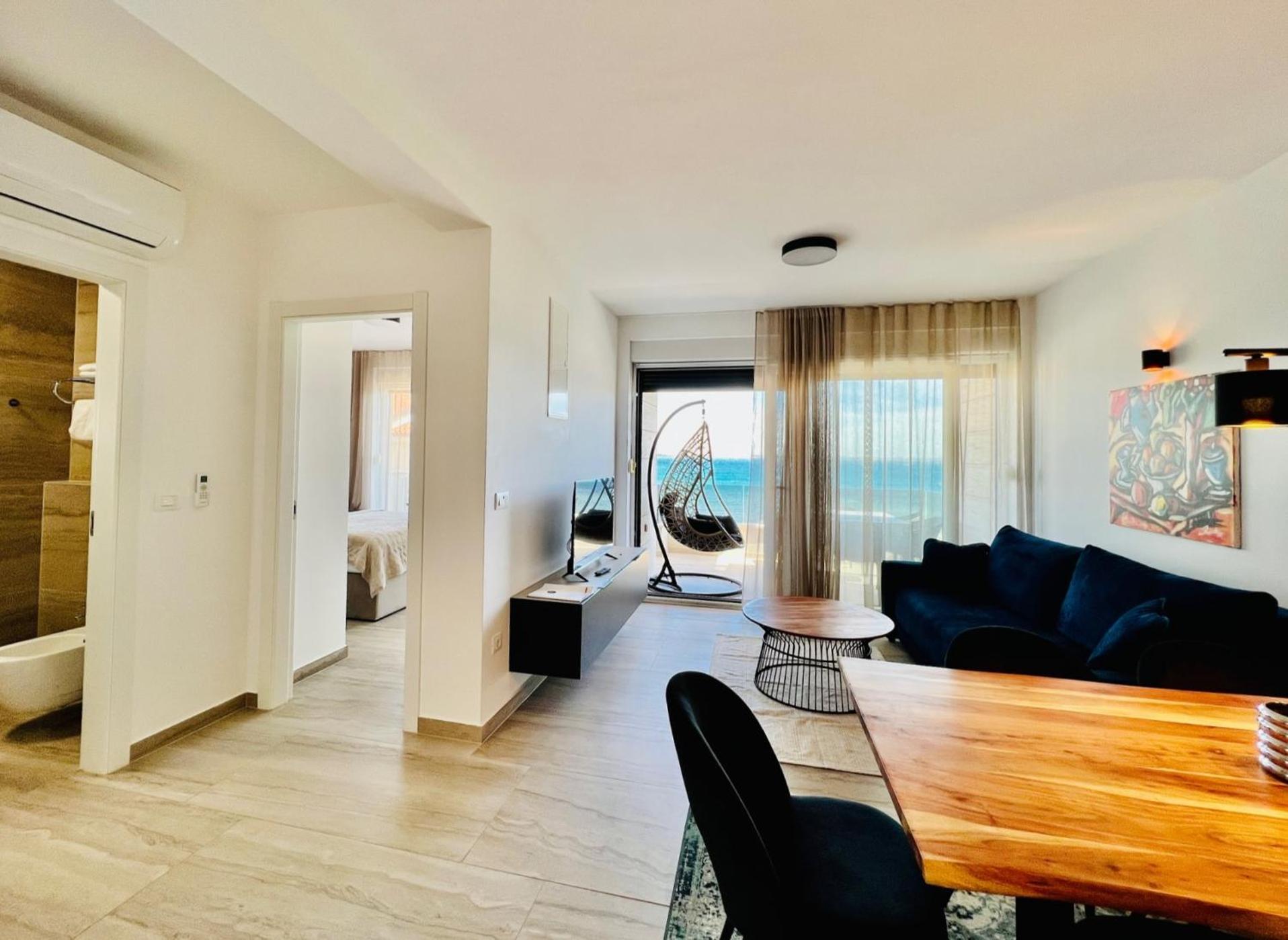 Apartments The Beach Resort Vir Exterior foto